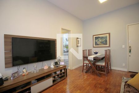 Sala de apartamento à venda com 2 quartos, 80m² em Santo Antônio, Belo Horizonte