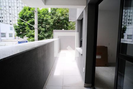 Varanda de kitnet/studio à venda com 1 quarto, 48m² em Pinheiros, São Paulo