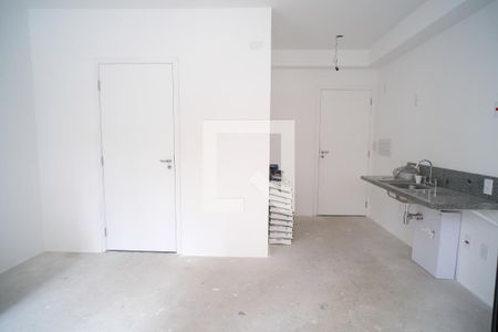 Cozinha de kitnet/studio à venda com 1 quarto, 48m² em Pinheiros, São Paulo