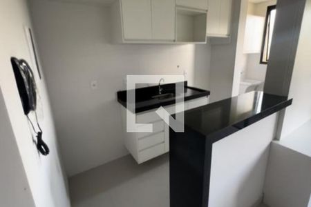Cozinha - Lavanderia de apartamento para alugar com 1 quarto, 47m² em Jardim Recreio , Ribeirão Preto