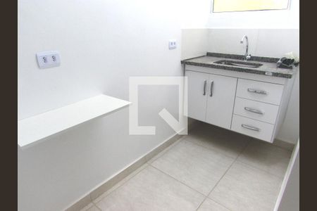 Cozinha de kitnet/studio para alugar com 1 quarto, 28m² em Vila Sonia, São Paulo