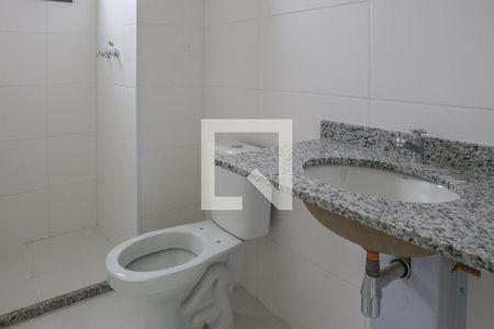 Banheiro da Suíte de apartamento à venda com 2 quartos, 55m² em Vila Anastácio, São Paulo