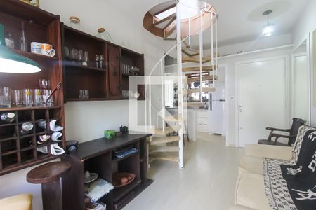 Sala de apartamento para alugar com 1 quarto, 110m² em Bela Vista, Porto Alegre