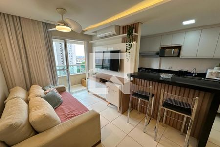 Sala de apartamento para alugar com 2 quartos, 58m² em Nova Aliança, Ribeirão Preto