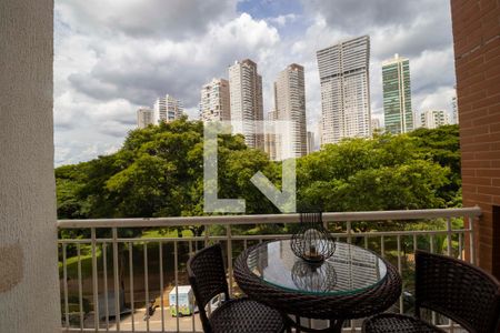 Sacada de apartamento para alugar com 1 quarto, 70m² em Jardim Goiás, Goiânia