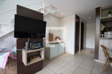 Sala de apartamento para alugar com 1 quarto, 70m² em Jardim Goiás, Goiânia