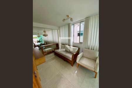 Sala de apartamento à venda com 3 quartos, 358m² em São José, Belo Horizonte