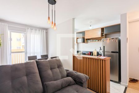 Sala de apartamento para alugar com 2 quartos, 48m² em Santa Terezinha, São Bernardo do Campo