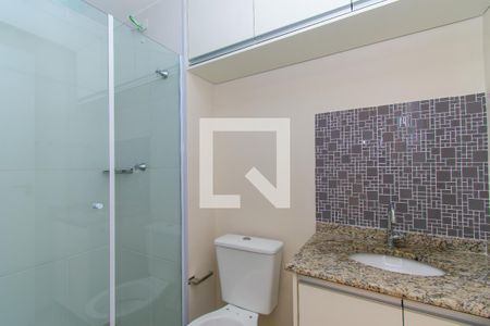 Apartamento para alugar com 25m², 1 quarto e sem vagaBanheiro da Suíte