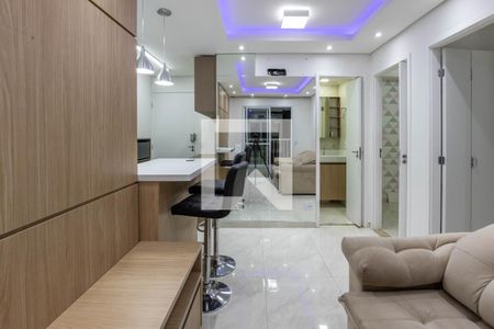 Sala/Cozinha de apartamento para alugar com 2 quartos, 41m² em Vila California, São Paulo