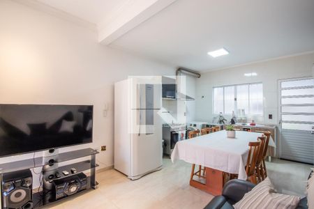 Sala e Cozinha de casa de condomínio à venda com 2 quartos, 59m² em Rochdale, Osasco