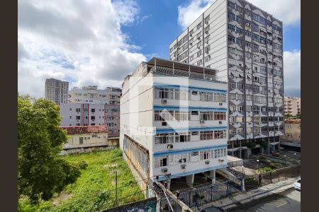 Vista da Sala de apartamento à venda com 2 quartos, 82m² em Maracanã, Rio de Janeiro
