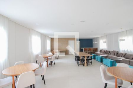 Apartamento para alugar com 34m², 2 quartos e sem vagaÁrea comum - Salão de festas