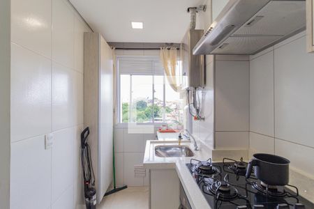 Apartamento à venda com 47m², 2 quartos e 1 vagaCozinha e área de serviço