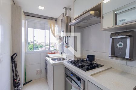 Apartamento à venda com 47m², 2 quartos e 1 vagaCozinha e área de serviço