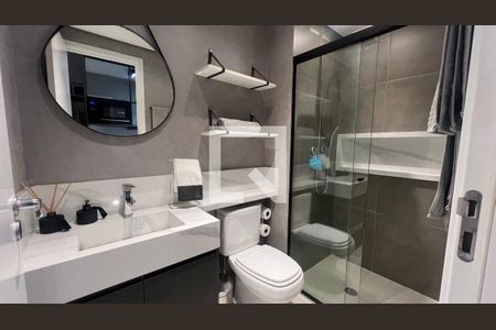 Studio à venda com 27m², 1 quarto e sem vaga Studio à venda com 27m², 1 quarto e sem vagaBanheiro