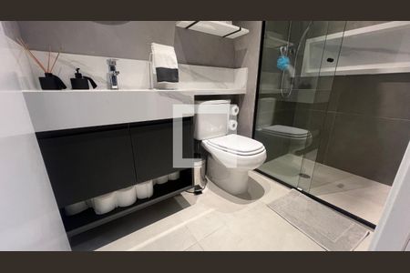 Studio à venda com 27m², 1 quarto e sem vaga Studio à venda com 27m², 1 quarto e sem vagaBanheiro