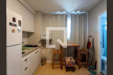 Sala/Cozinha de apartamento para alugar com 1 quarto, 24m² em Santa Cecilia, São Paulo