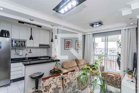 Sala de apartamento para alugar com 2 quartos, 46m² em Jardim do Tiro, São Paulo