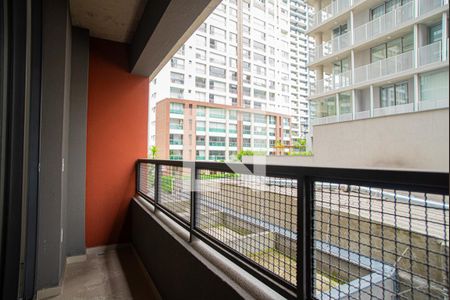 Studio para alugar com 25m², 1 quarto e sem vagaVaranda da Sala/Quarto