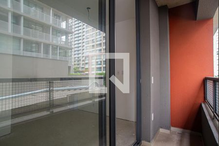 Studio para alugar com 25m², 1 quarto e sem vagaVaranda da Sala/Quarto