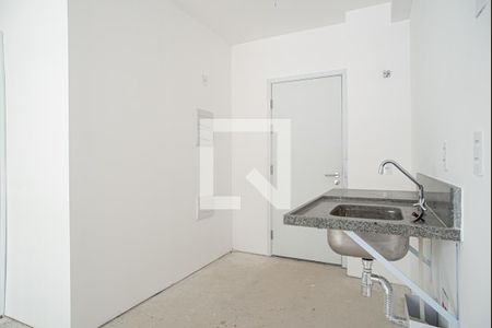Studio para alugar com 25m², 1 quarto e sem vagaCozinha