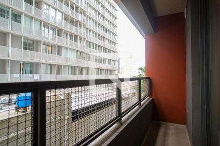 Studio para alugar com 25m², 1 quarto e sem vagaVaranda da Sala/Quarto