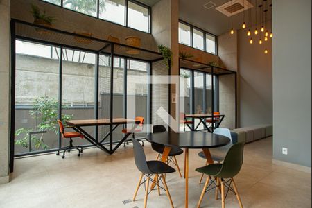 Studio para alugar com 25m², 1 quarto e sem vagaÁrea comum - Coworking