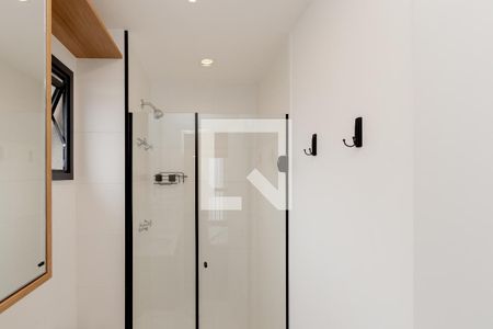 Studio para alugar com 25m², 1 quarto e sem vaga Studio para alugar com 25m², 1 quarto e sem vagaBanheiro