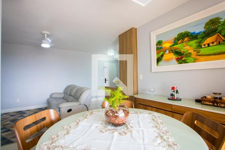 Sala de apartamento à venda com 3 quartos, 86m² em Vila Valparaíso, Santo André