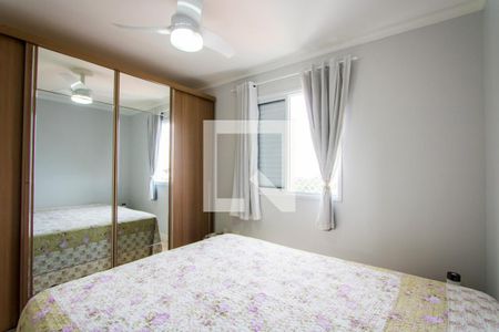 Quarto 1 - Suíte de apartamento à venda com 3 quartos, 86m² em Vila Valparaíso, Santo André