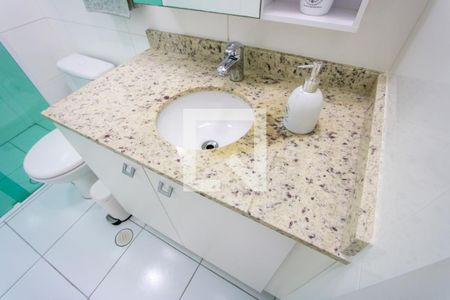 Apartamento à venda com 86m², 3 quartos e 2 vagas Apartamento à venda com 86m², 3 quartos e 2 vagasBanheiro social