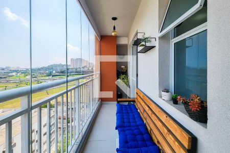 Varanda de apartamento para alugar com 2 quartos, 50m² em Centro, São Bernardo do Campo