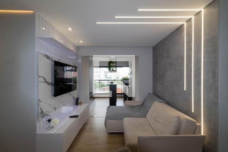 Sala de apartamento à venda com 2 quartos, 66m² em Parque São Jorge, São Paulo