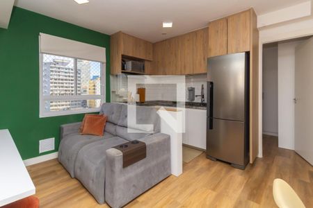 Sala  de apartamento para alugar com 2 quartos, 34m² em Sé, São Paulo