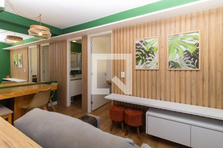 Sala  de apartamento para alugar com 2 quartos, 34m² em Sé, São Paulo