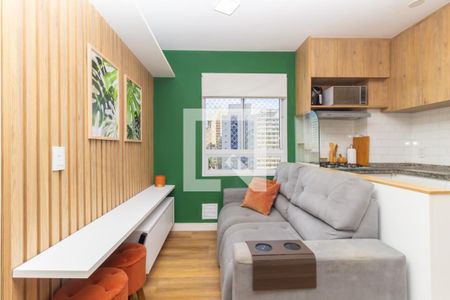 Sala  de apartamento para alugar com 2 quartos, 34m² em Sé, São Paulo