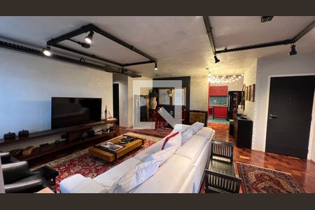 Sala de TV de apartamento para alugar com 2 quartos, 98m² em Jardim Paulista, São Paulo