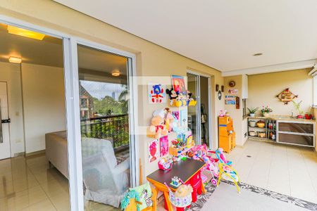 Varanda de apartamento para alugar com 3 quartos, 155m² em Santo Amaro, São Paulo