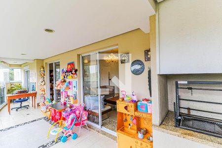 Varanda de apartamento para alugar com 3 quartos, 155m² em Santo Amaro, São Paulo