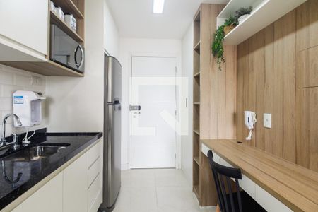 Studio - Cozinha de kitnet/studio para alugar com 1 quarto, 30m² em Vila Zilda (tatuapé), São Paulo
