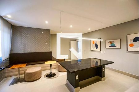 Condomínio - Lavanderia de kitnet/studio para alugar com 1 quarto, 30m² em Vila Zilda (tatuapé), São Paulo