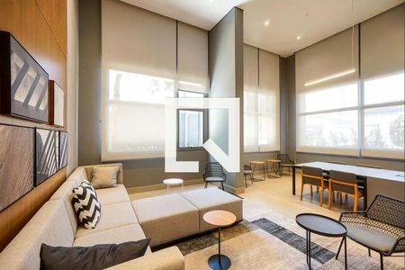 Condomínio - Salão de Festas de kitnet/studio para alugar com 1 quarto, 30m² em Vila Zilda (tatuapé), São Paulo