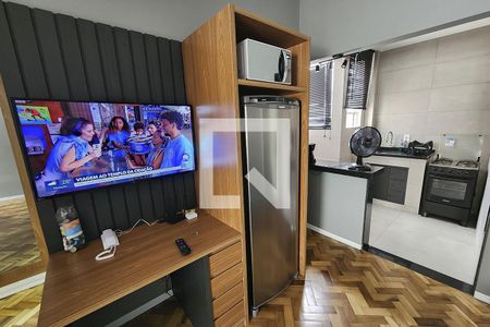 Sala de apartamento para alugar com 1 quarto, 43m² em Centro, Rio de Janeiro