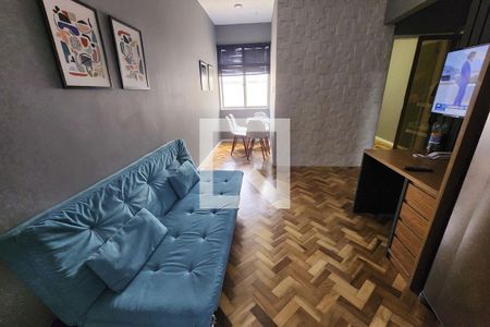 Sala de apartamento para alugar com 1 quarto, 43m² em Centro, Rio de Janeiro