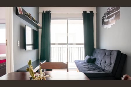 Sala de apartamento para alugar com 1 quarto, 35m² em Santa Ifigênia, São Paulo