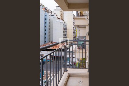 Varanda de apartamento para alugar com 1 quarto, 35m² em Santa Ifigênia, São Paulo