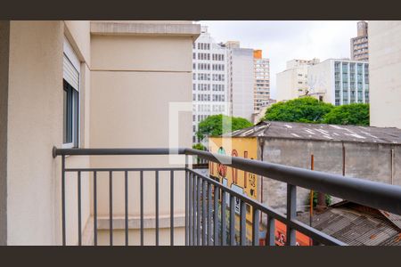 Varanda de apartamento para alugar com 1 quarto, 35m² em Santa Ifigênia, São Paulo