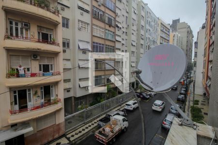 Vista da Sala de apartamento à venda com 3 quartos, 84m² em Flamengo, Rio de Janeiro