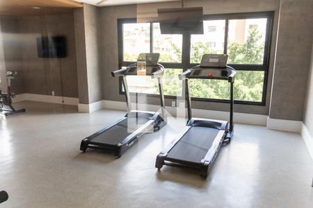 Apartamento para alugar com 43m², 2 quartos e 1 vaga Apartamento para alugar com 43m², 2 quartos e 1 vagaÁrea comum - Academia
